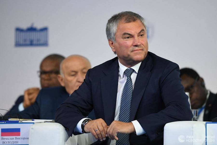 Володин потребовал извинений от президента Грузии