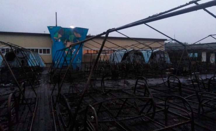 Детский палаточный лагерь на 190 человек сгорел в РФ: четыре ребенка погибли