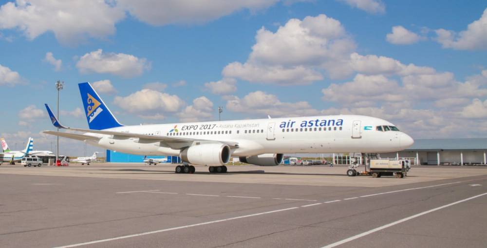 Самолет Air Astana не долетел из Алматы до Шымкента