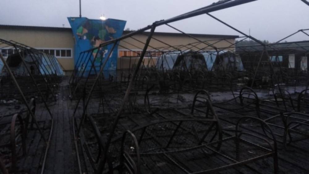 СК возбудил второе уголовное дело после пожара в палаточном лагере под Хабаровском