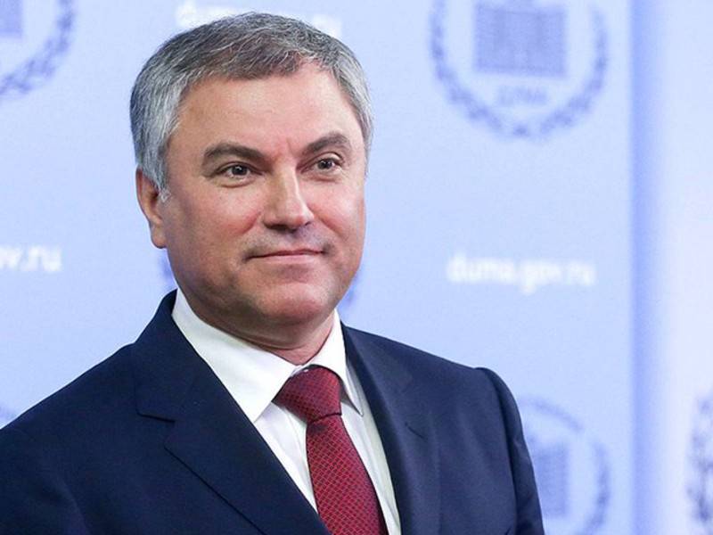 Володин: проявляемое властями Грузии негативное отношение к РФ недопустимо