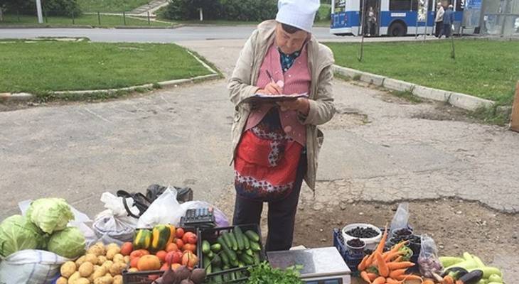 В Чебоксарах продолжают наказывать огородниц, торгующих на улицах города