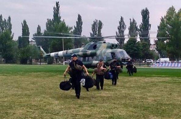 МВД Украины направило в Донецкую область спецназ из-за акции у избиркома — Новости политики, Новости Украины