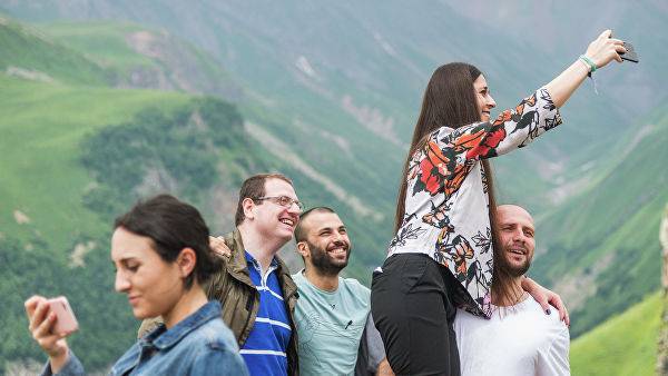 Поток российских туристов в Грузию сократился более чем на 20%