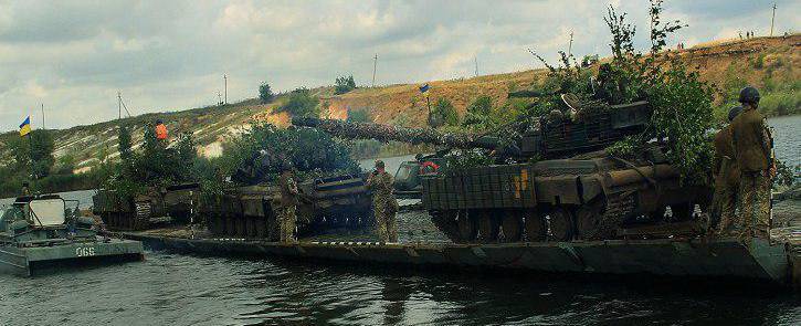 ВСУ готовятся форсировать водную преграду на луганском направлении