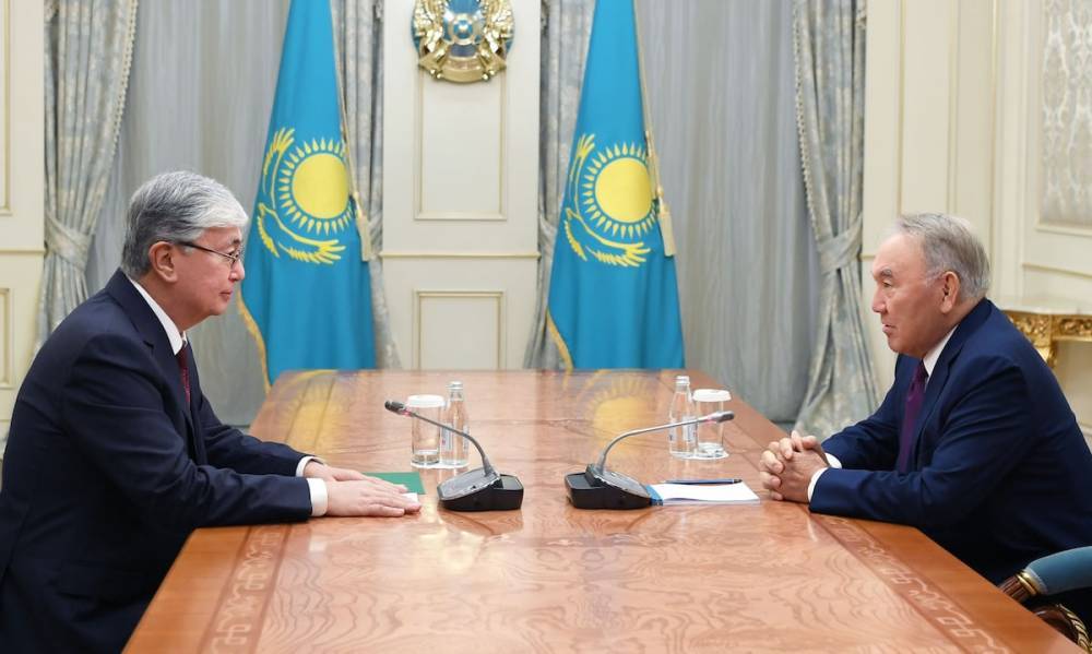 Назарбаев встретился с Токаевым