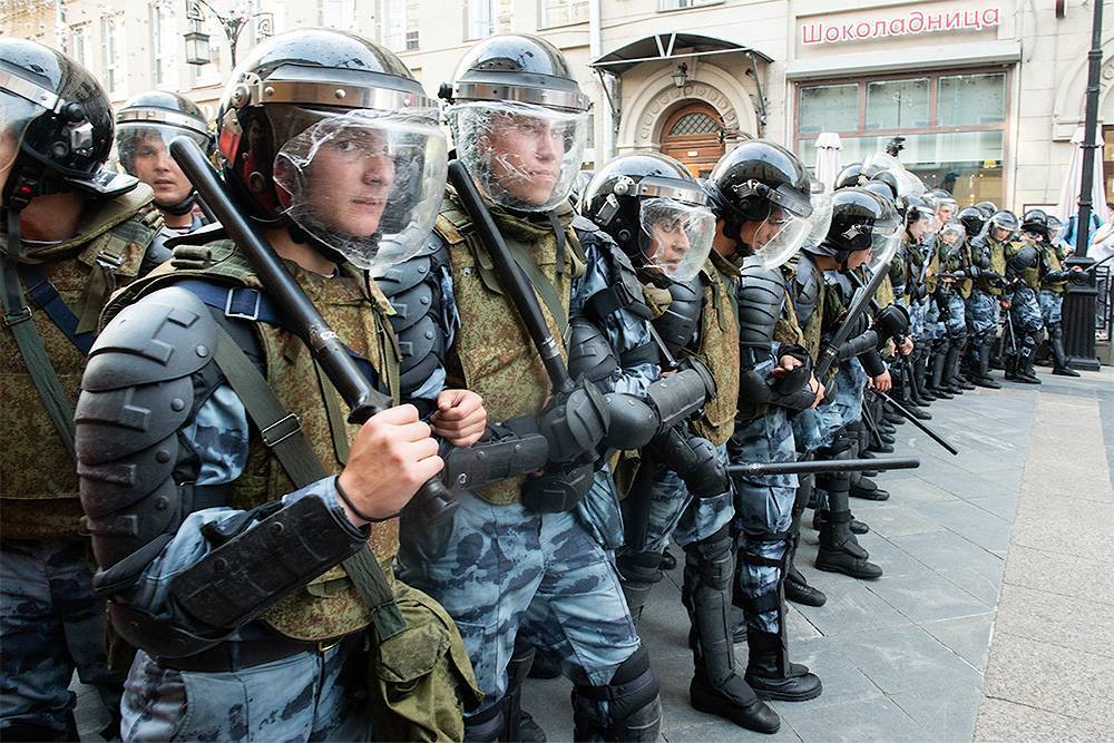 В Москве возбудили первое уголовное дело после акции протеста 27 июля