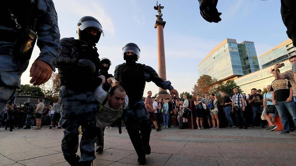 Юлий Галямин - Москва: протесты и задержания - ru.euronews.com - Москва - Новости