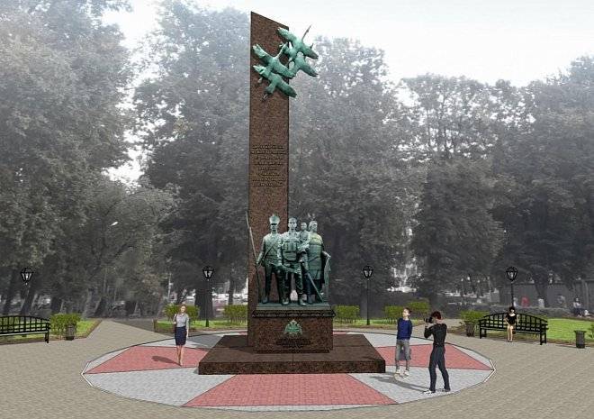 В центре Рязани поставят памятник росгвардейцам