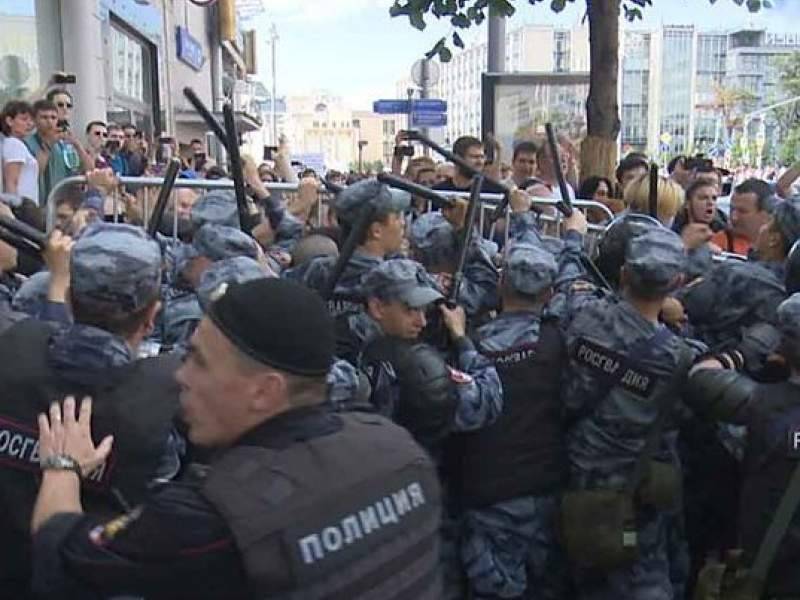 Возбуждено первое уголовное дело на участника митинга в Москве 27 июля