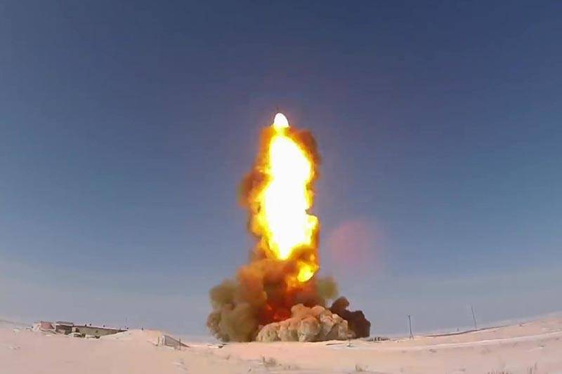 Минобороны показало испытания новой ракеты системы ПРО