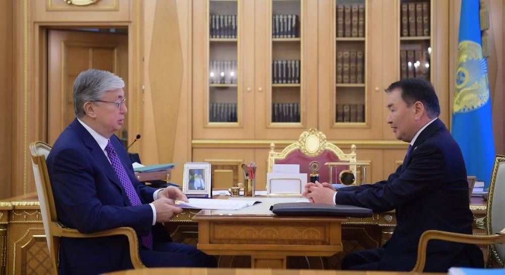 Токаев принял председателя Конституционного Совета
