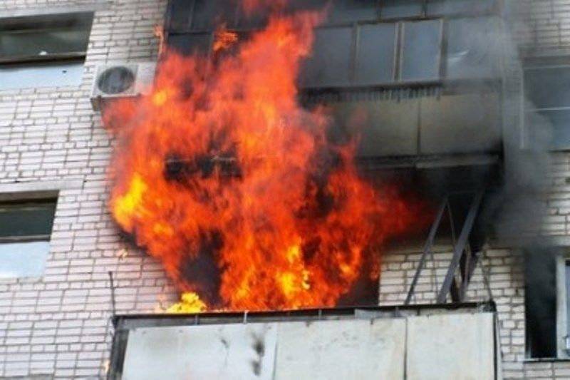 Молодая женщина пострадала в пожаре в смоленском Заднепровье