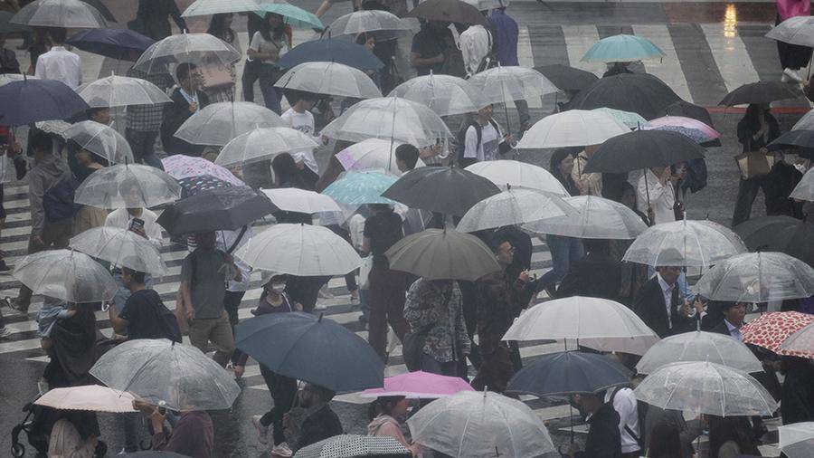 Около 600 тыс. жителей города в Японии эвакуируют из-за ливней