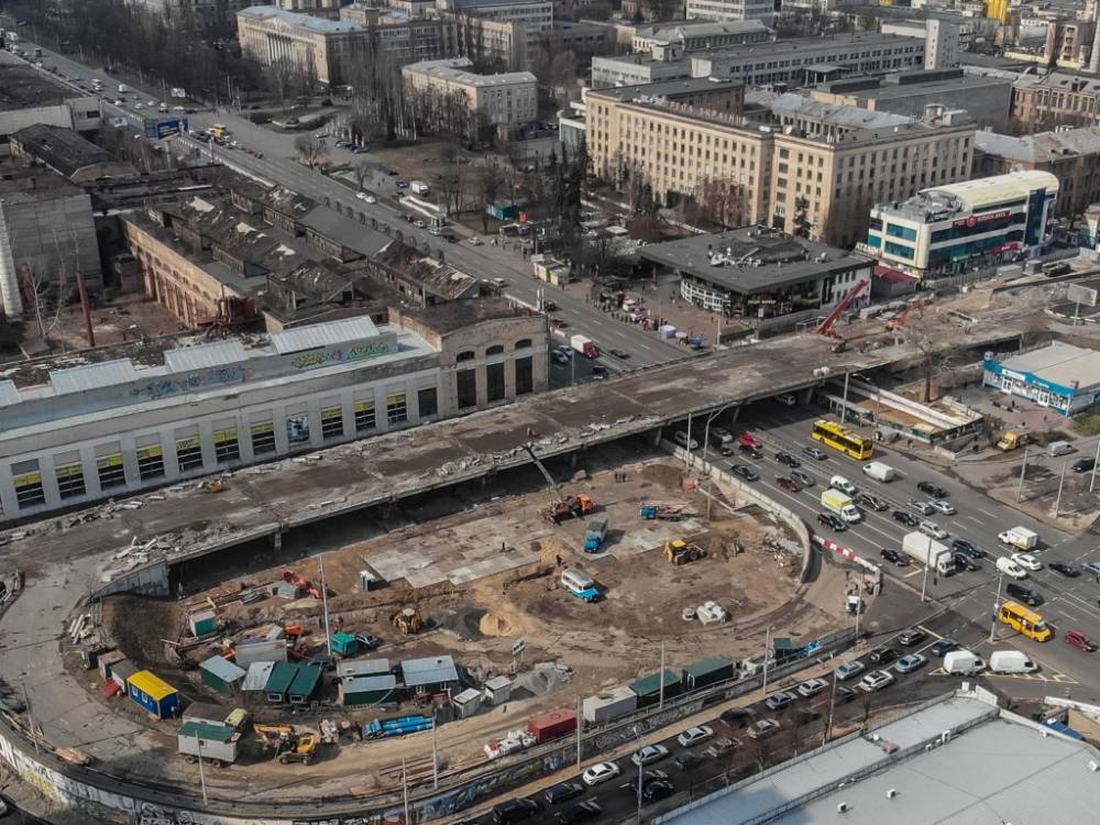 Кличко рассказал, что затягивает ремонт Шулявского моста