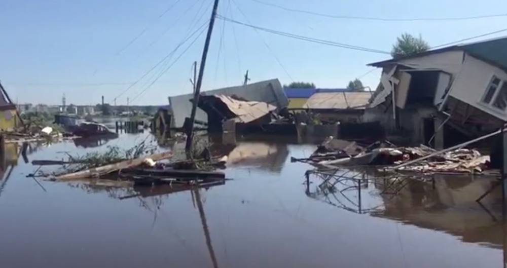 Увеличилось число пропавших без вести при паводках в Иркутской области