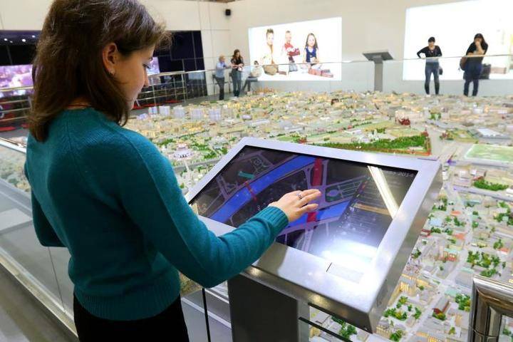 Интерактивные макеты городских проектов покажут москвичам на выставке в Манеже