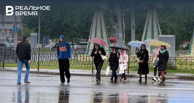 Средняя температура июля в Татарстане ниже нормы