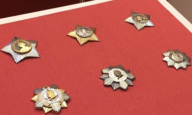 Более 100 «полководческих» орденов вошли в коллекцию Музея Победы