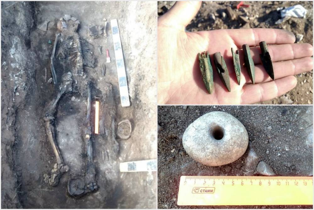 Останки сакской воительницы обнаружили в Акмолинской области (фото)