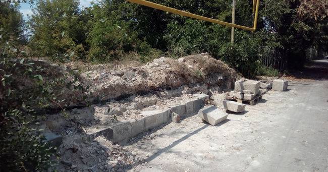 Еврейские надгробия обнаружены в Запорожье