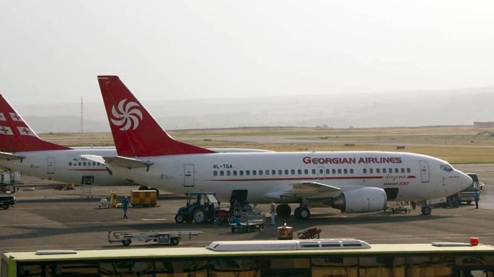 Georgian Airways подсчитала ущерб от запрета на полеты в Россию
