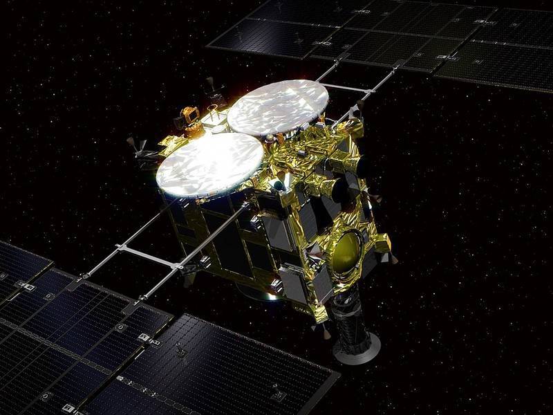 Зонд «Хаябуса-2» собрал образцы первичной материи Солнечной системы