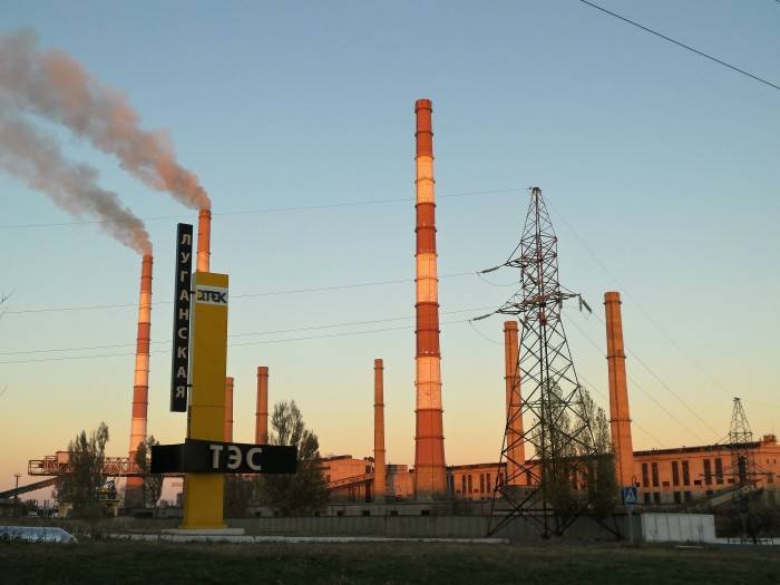 На Луганской ТЭС закончились запасы угля | Новороссия