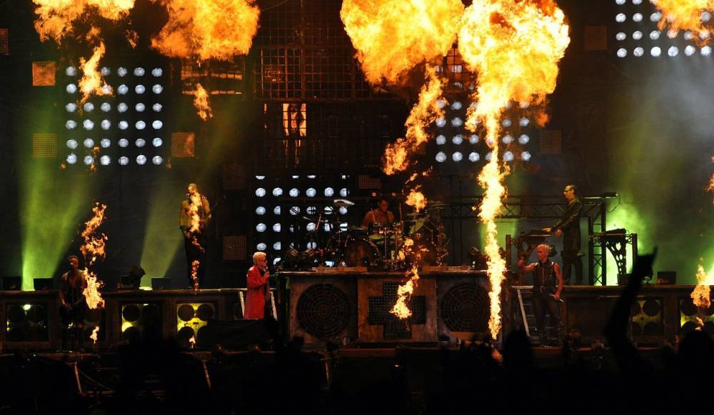 Группа Rammstein выступила в Москве