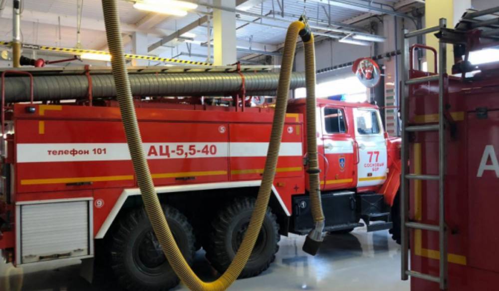 В Янино открылось новое пожарное депо