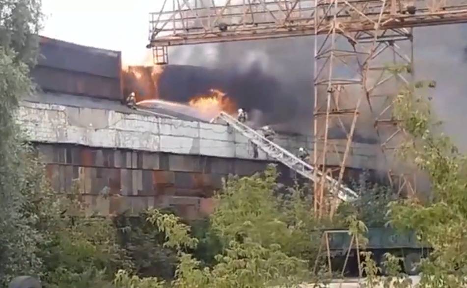 Пожар на территории Комбайнового завода в Рязани потушен – РИА «7 новостей»