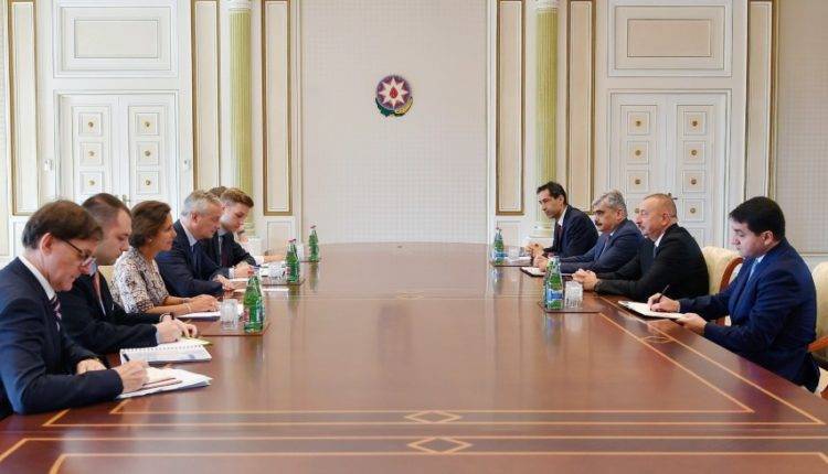 Алиев оценил работу французского бизнеса в Азербайджане