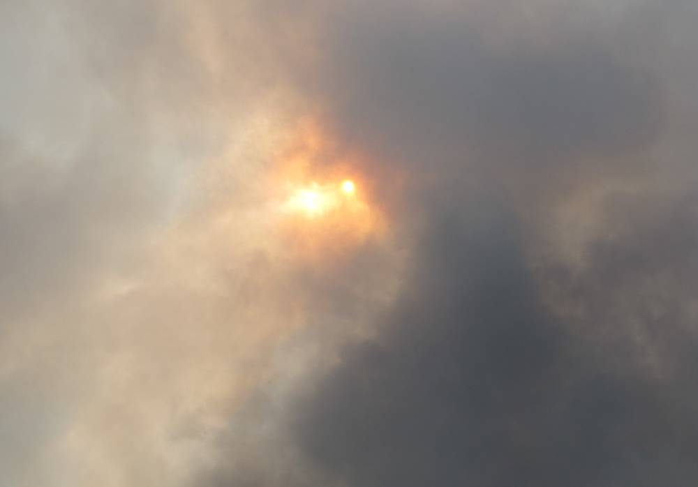 Столица Бурятии второй день задыхается в дыму от лесных пожаров