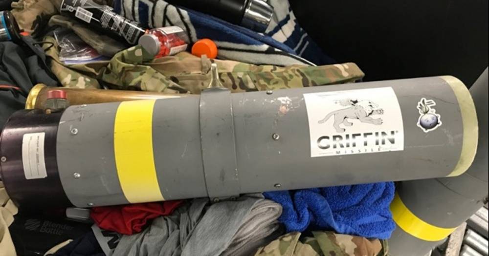 Американец вез противотанковый гранатомёт в&nbsp;багаже как сувенир