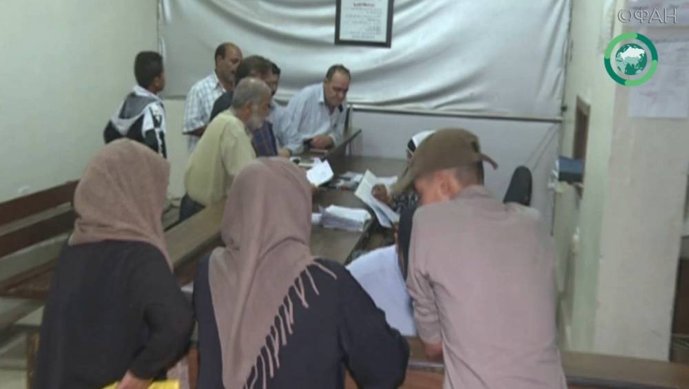 Сирийский ЗАГС помогает жителям Восточной Гуты восстановить потерянные документы
