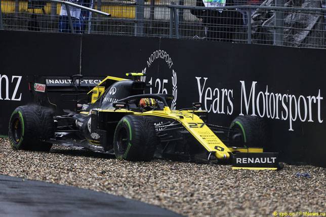 Двойной сход Renault в Хоккенхайме - все новости Формулы 1 2019
