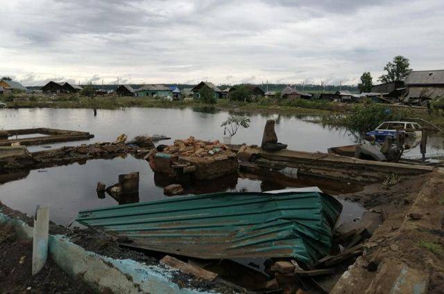 От новой волны паводка в Иркутской области пострадали почти 2 тысячи домов