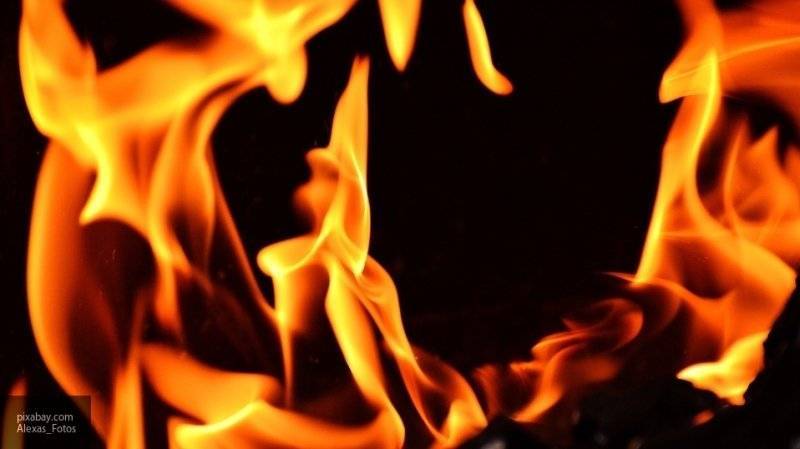 Пожар произошел на территории монастыря во Владивостоке
