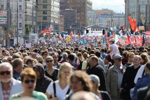 В мэрию Москвы подали заявку на проведение митинга 10 августа