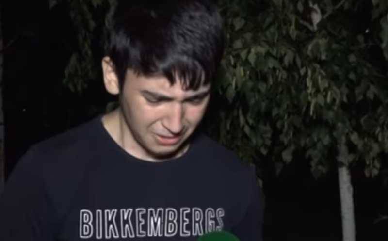 Чеченский подросток почти час плакал и извинялся в прямом эфире