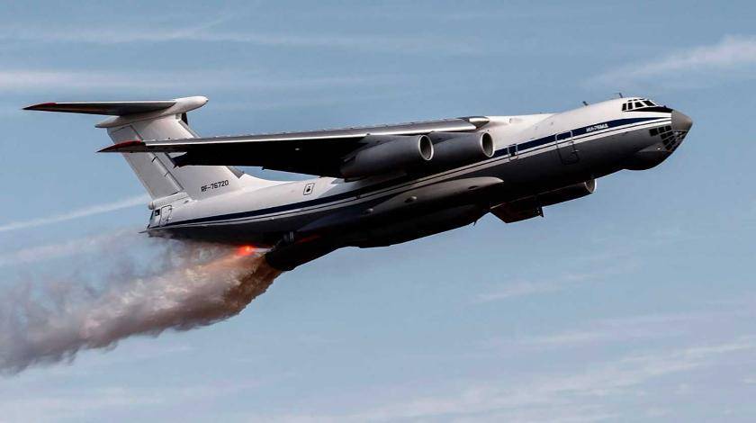 Минобороны бросает Ил-76 на тушение пожаров в Красноярском крае