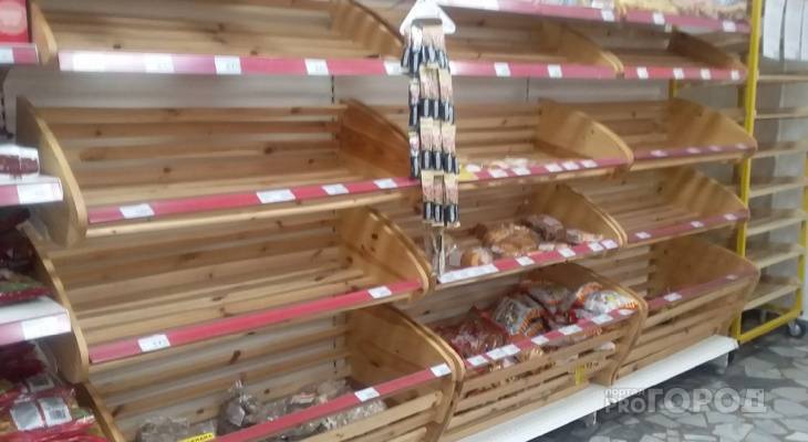 Горожане переживают, что на прилавках магазинов в Чебоксарах стало мало хлеба