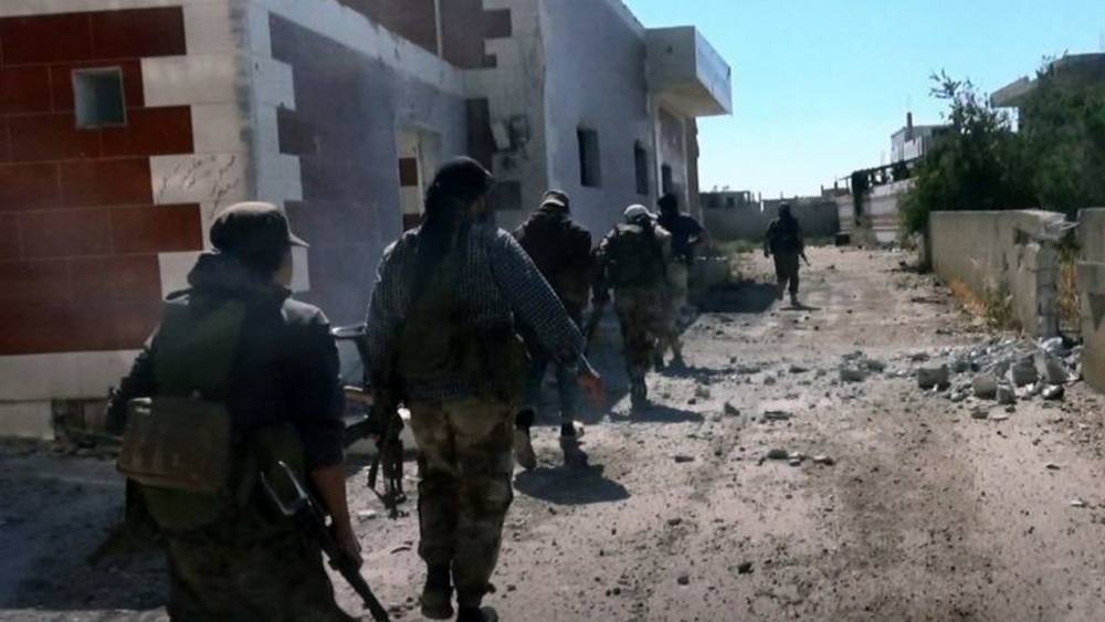 Идлибские террористы на страже американского военного присутствия в Сирии