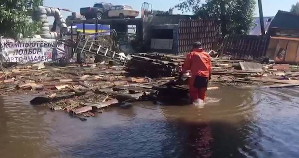 Материальный ущерб от паводка в Иркутской области составил 29 млрд рублей