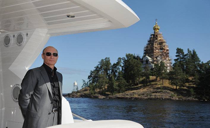 Die Welt (Германия): где российский президент ходит в монастырь