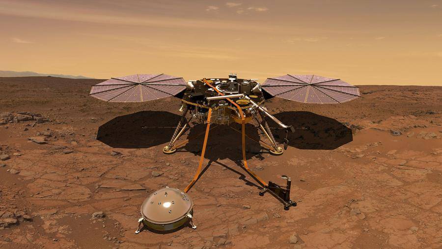 НАСА столкнулась с проблемой у ровера InSight на Марсе