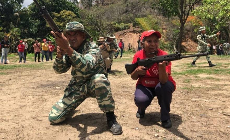 «Всегда преданный. Предатель – никогда»: венесуэльцы тренируются для отражения военной агрессии