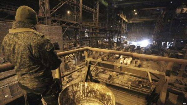 На оккупированном Донбассе еще один завод пришел в упадок