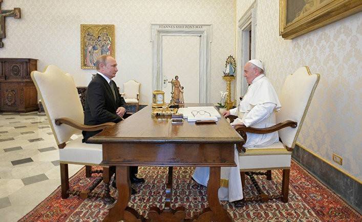 Deutschlandfunk: в Ватикане ценят Путина, но разговора об Украине не избежать