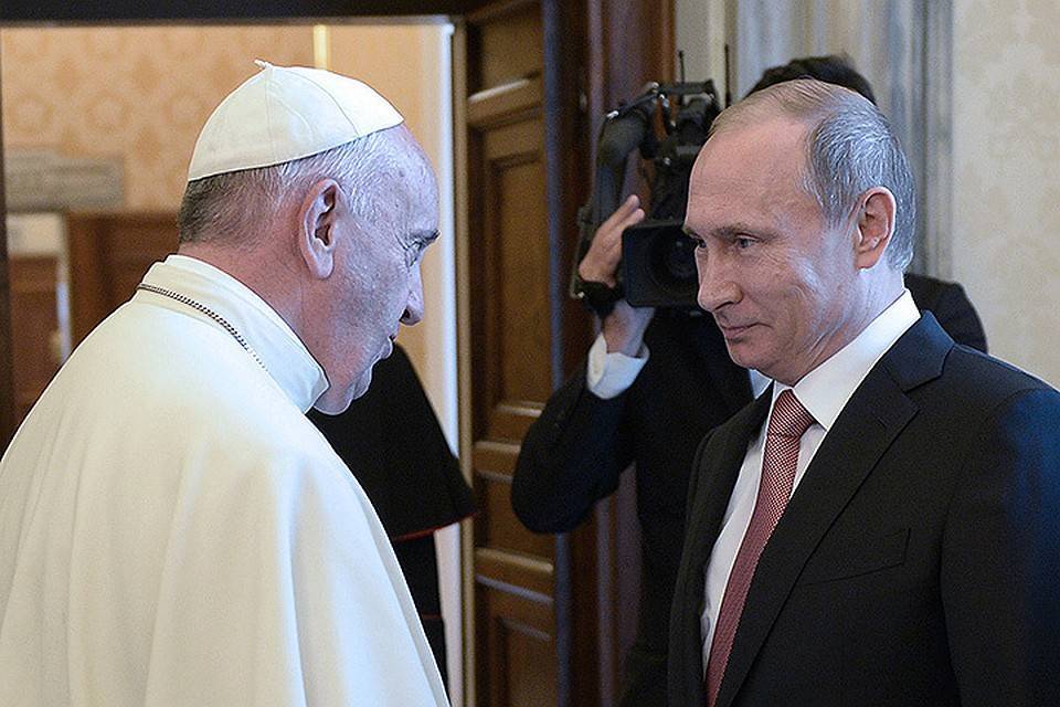 Путин обсудит с Римским папой украинский вопрос | Новороссия